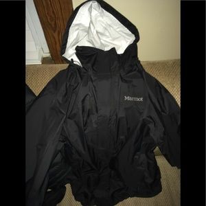 Marmot light rain jacket black